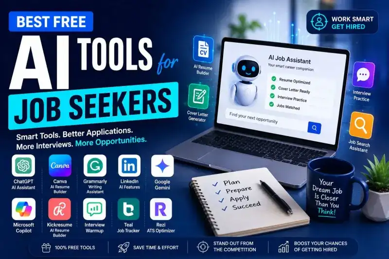 Meilleurs Outils IA Gratuits pour Trouver un Emploi en 2026 