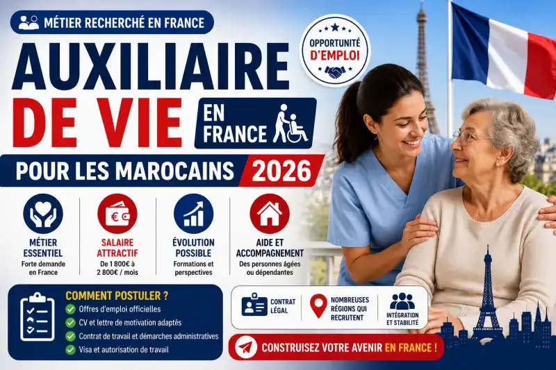 Auxiliaire de Vie en France 2026 : les vraies conditions pour les candidats marocains