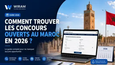 Comment trouver les concours ouverts au Maroc en 2026 ?