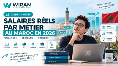 Salaire au Maroc : comment savoir ce que vous valez vraiment et négocier en 2026