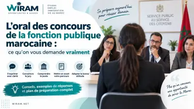 L'oral des concours de la fonction publique marocaine : ce qu'on vous demande vraiment