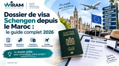 Dossier de visa Schengen depuis le Maroc : le guide complet 2026