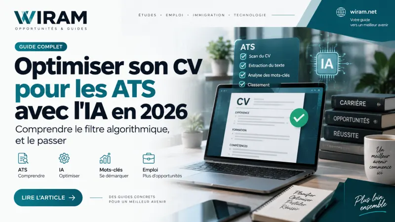 Optimiser son CV pour les ATS avec l'IA en 2026 : comprendre le filtre algorithmique, et le passer