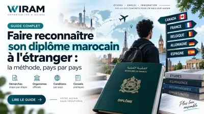 Faire reconnaître son diplôme marocain à l'étranger : la méthode, pays par pays