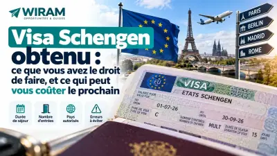 Visa Schengen obtenu : ce que vous avez le droit de faire, et ce qui peut vous coûter le prochain