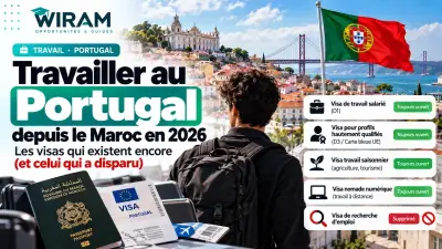 Travailler au Portugal depuis le Maroc en 2026 : les visas qui existent encore (et celui qui a disparu)