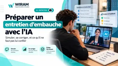 Préparer un entretien d'embauche avec l'IA : simuler, se corriger, et ce qu'il ne faut pas lui confier