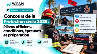 Concours de la Protection civile 2026 : élèves officiers, conditions, épreuves et préparation